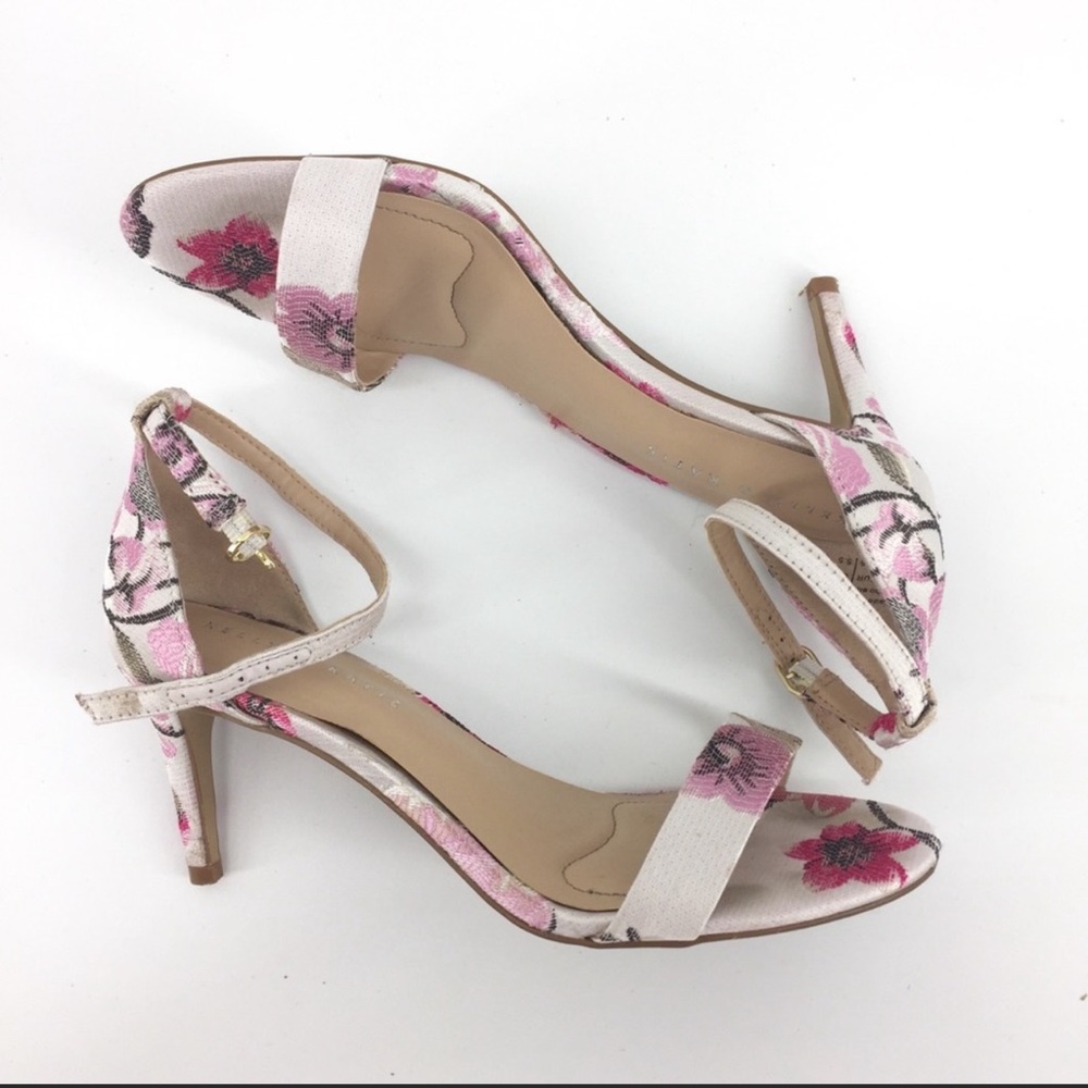 Kelly & Katie Pink Floral Heel - 8.5